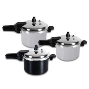 Panela de Pressão com Fundo de Indução Ceramic Life Brinox 5,4L ou
