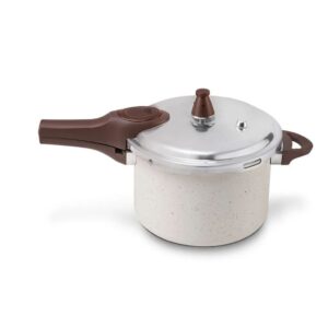 Panela de Pressão Com Indução Brinox Pressure 4,2 L 20×14,5 cm Vanilla