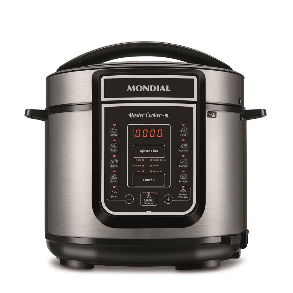 Panela de Pressão Digital Mondial 5 Litros — Cozinha e Utensílios