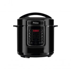 Panela De Pressão Digital Philco Inox 13 Programas 6L 110V