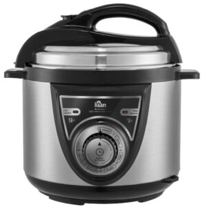 Panela de Pressão Elétrica 4 Litros Inox Kian 127V com Painel