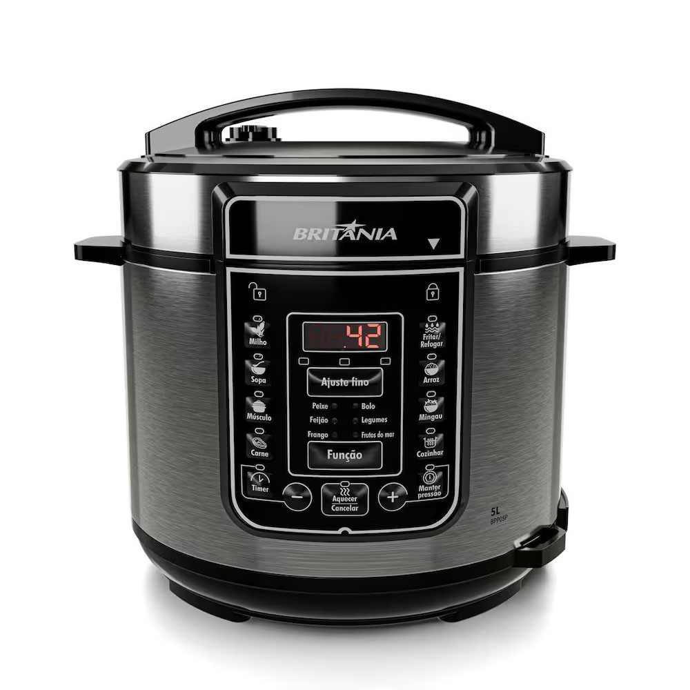 Panela de Pressão Elétrica BPP05P Britânia — Cozinha e Utensílios