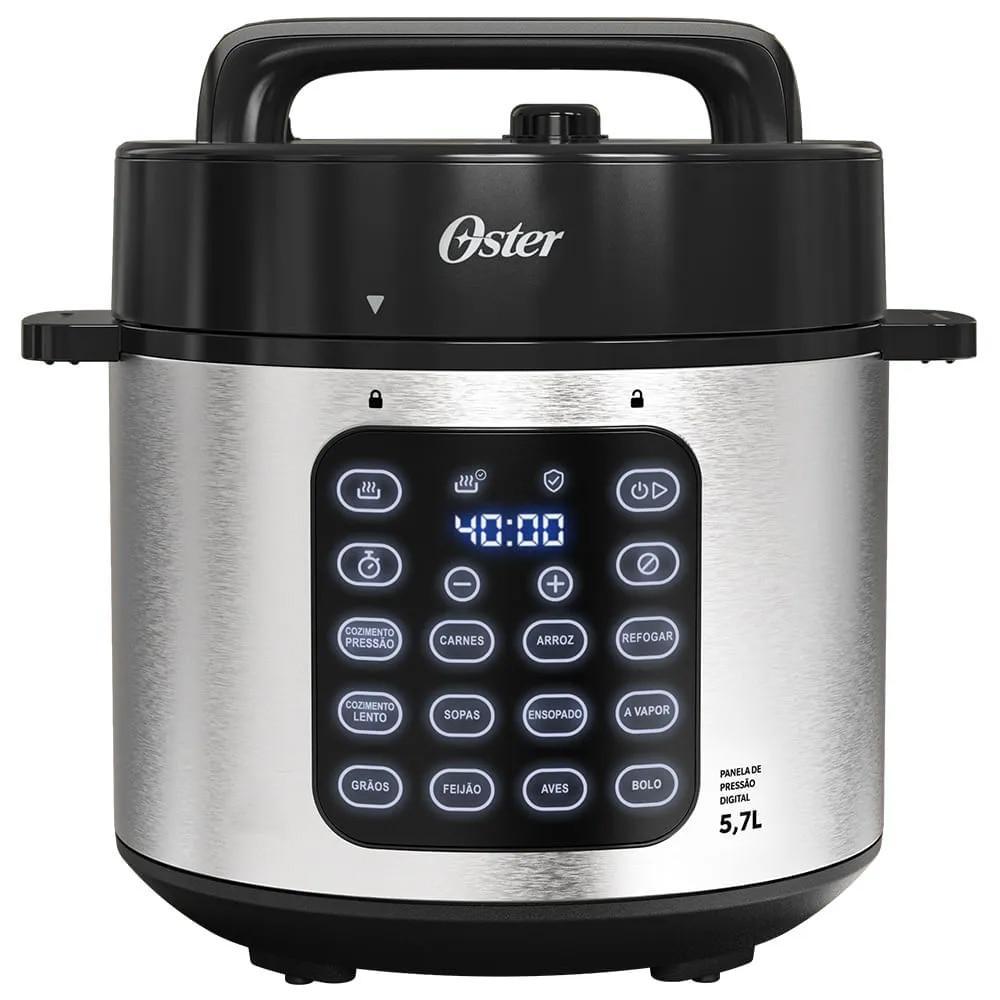 Panela de Pressão Elétrica Digital Oster OPAN930, 110 Volts