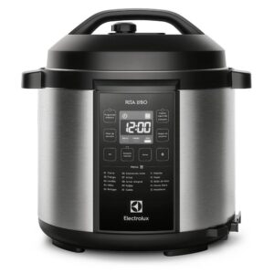 Panela de Pressão Elétrica Electrolux por Rita Lobo 6L Preta