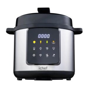 Panela de Pressão Elétrica ichef Master Cooker Polishop 6 Litros