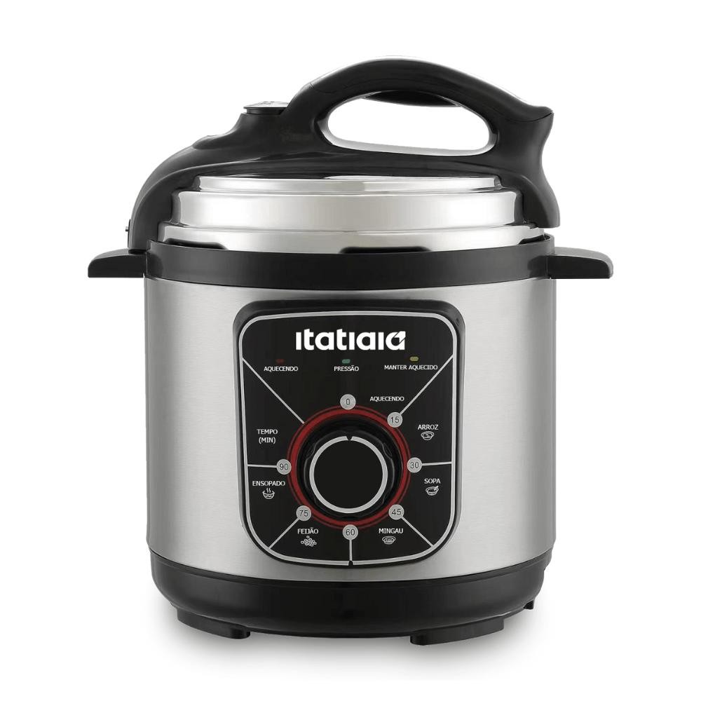 Panela de Pressão Elétrica Itatiaia Essencial 5L 900W 220V — Cozinha e Utensílios