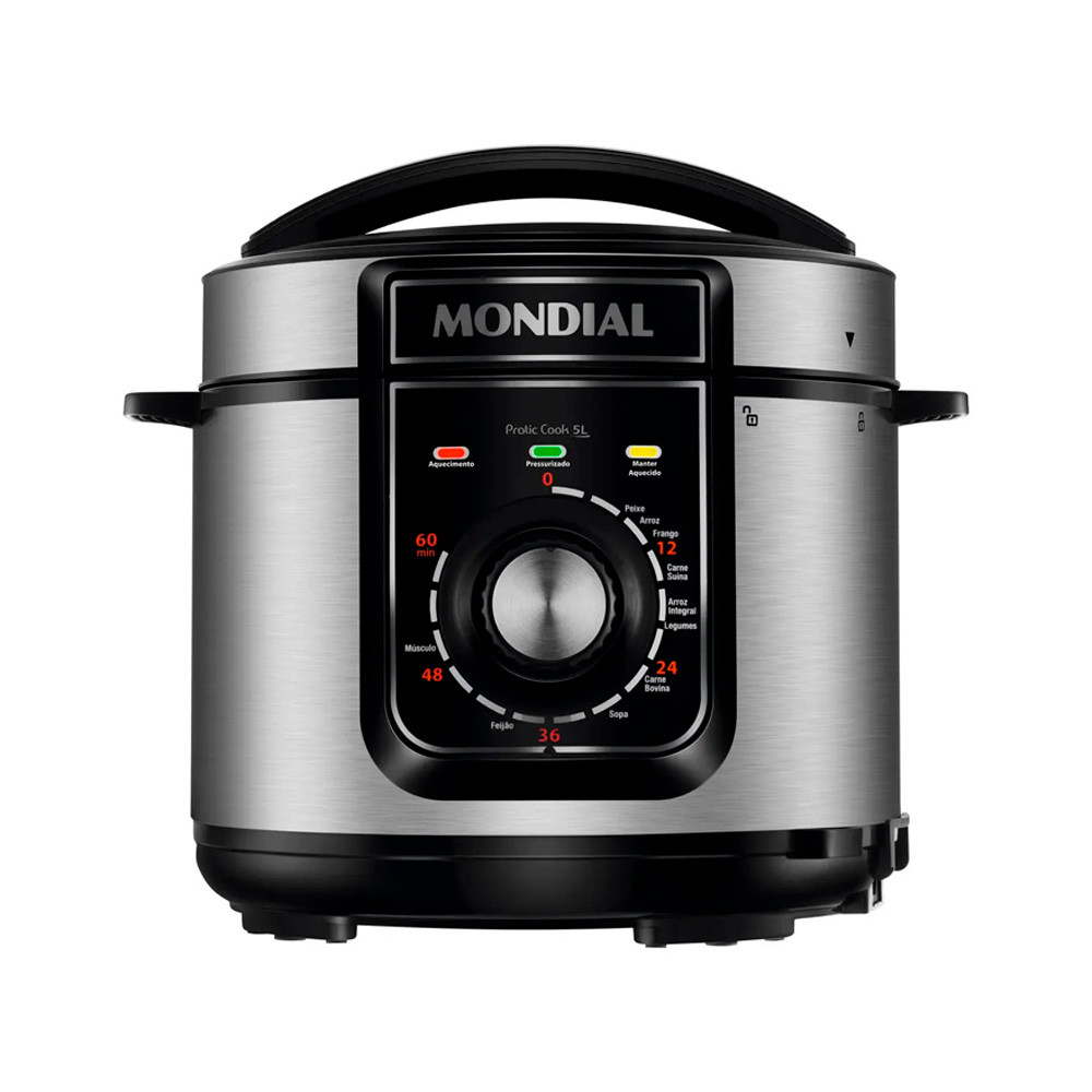 Panela de Pressão Elétrica Mondial 5L 900w 127v