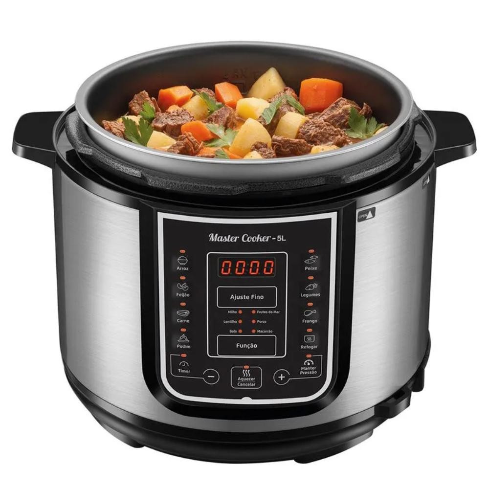Panela de Pressão Elétrica Mondial Digital Master Cooker 5L 14