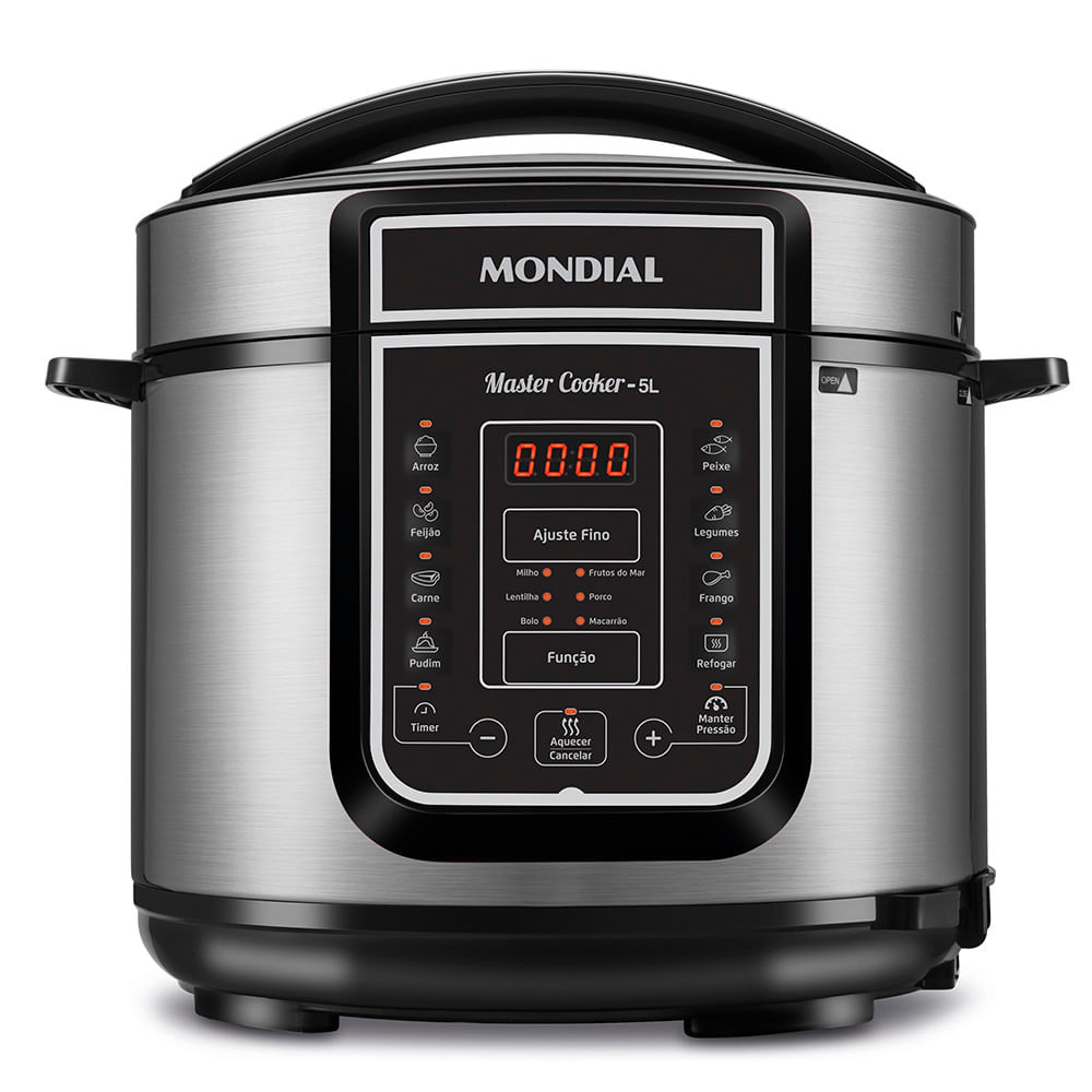 Panela de Pressão Elétrica Mondial Digital Master Cooker