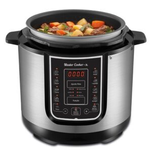 Panela de Pressão Elétrica Mondial Digital Master Cooker