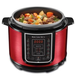 Panela de Pressão Elétrica Mondial Digital Master Cooker Red 5L 900W