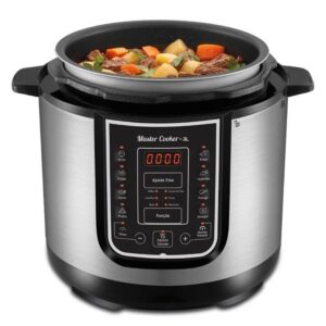 Panela de Pressão Elétrica Mondial Master Cooker 3L com 14 Funções