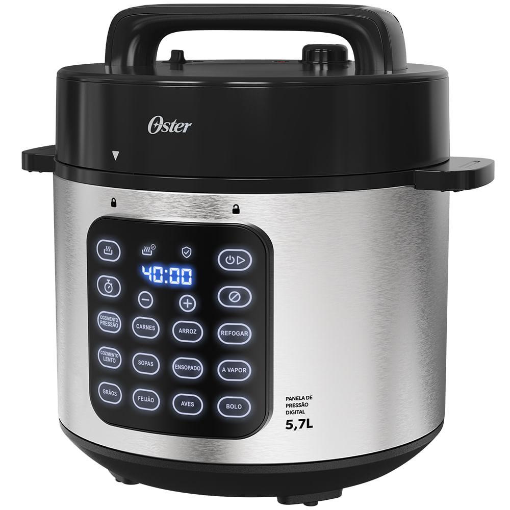 Panela de Pressão Elétrica Oster 5.7L — Cozinha e Utensílios
