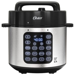 Panela de Pressão Elétrica Oster 5,7L 1000W Digital Touch