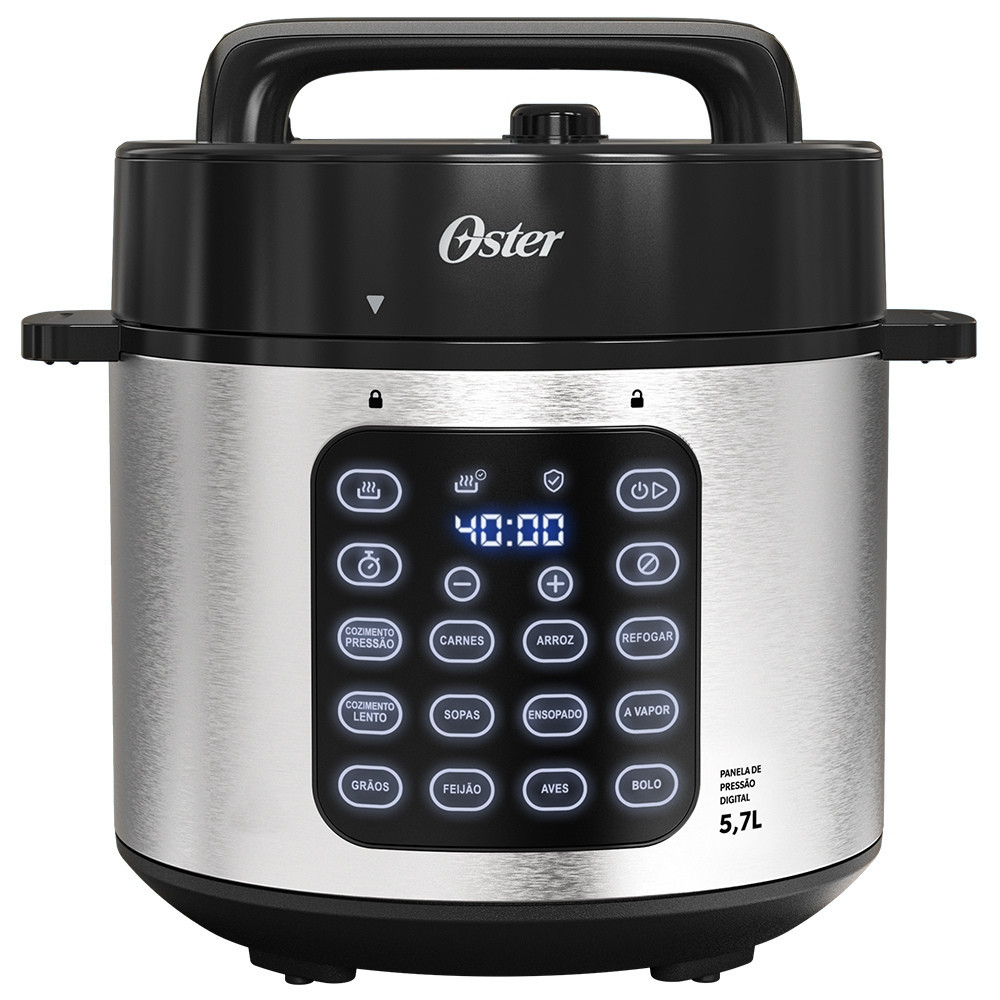 Panela de Pressão Elétrica Oster 5,7L — Cozinha e Utensílios