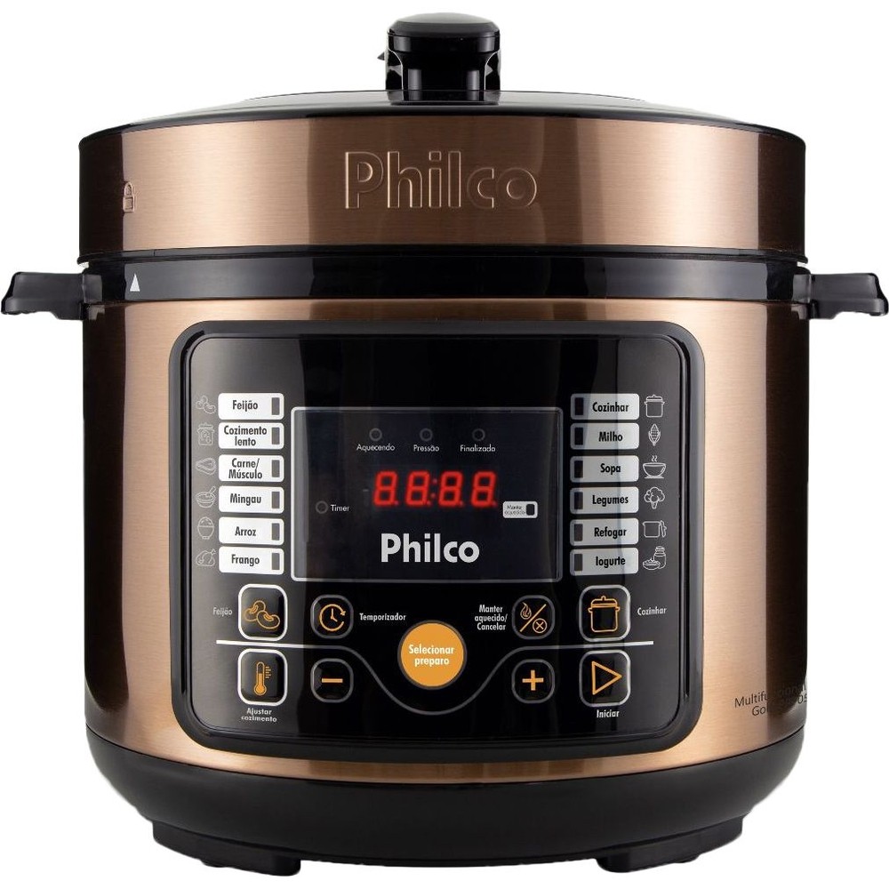 Panela De Pressão Elétrica Philco 5L Multifuncional Digital 15