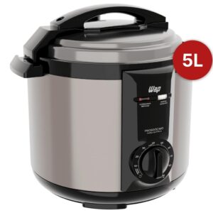 Panela de Pressão Elétrica Wap WPPE2 5L Inox Antiaderente GrayStone