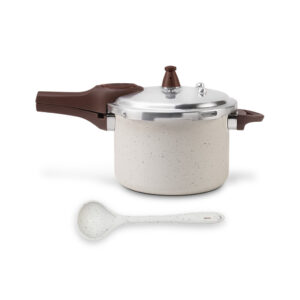 Panela de Pressão Indução Brinox Antiaderente Ceramic Life Pressure