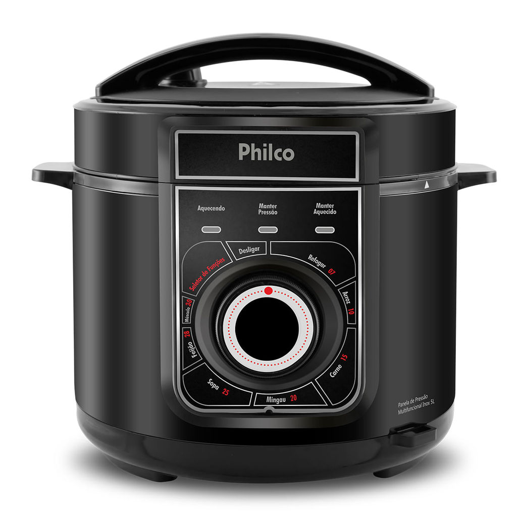Panela de Pressão Philco PPP02PI Inox Multifuncional 5L — Cozinha e Utensílios