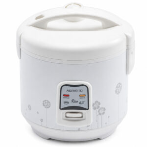 Panela Elétrica De Arroz Agratto Riso 6X 400W 6 Xícaras Antiaderente