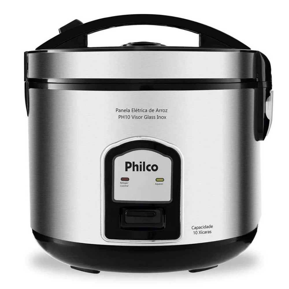 Panela Elétrica de Arroz PH10P Visor Glass 700W Philco
