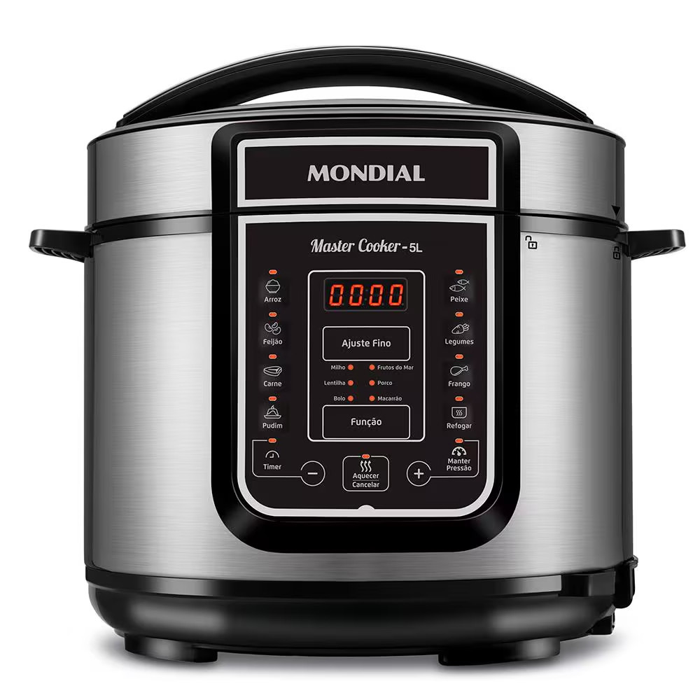 Panela Elétrica de Pressão Digital Master Cooker 5 Litros Mondial