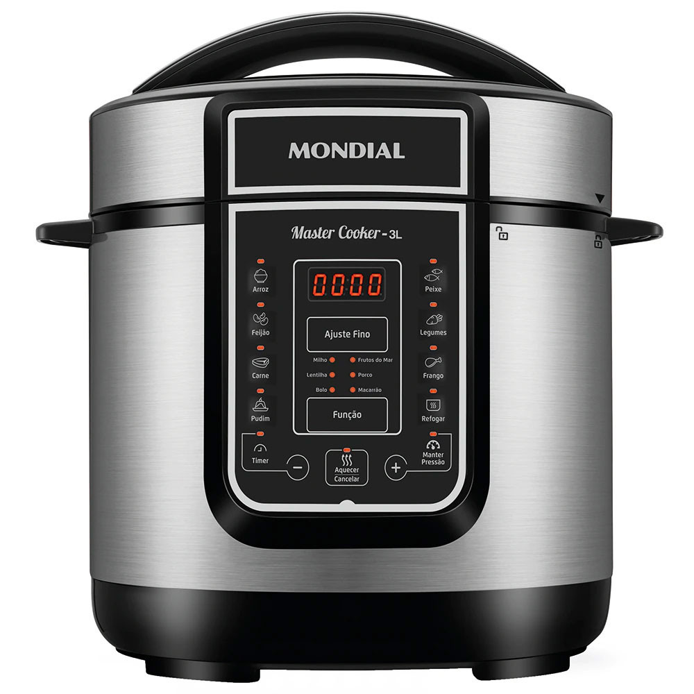 Panela Elétrica de Pressão Digital Master Cooker 700W com Capacidade