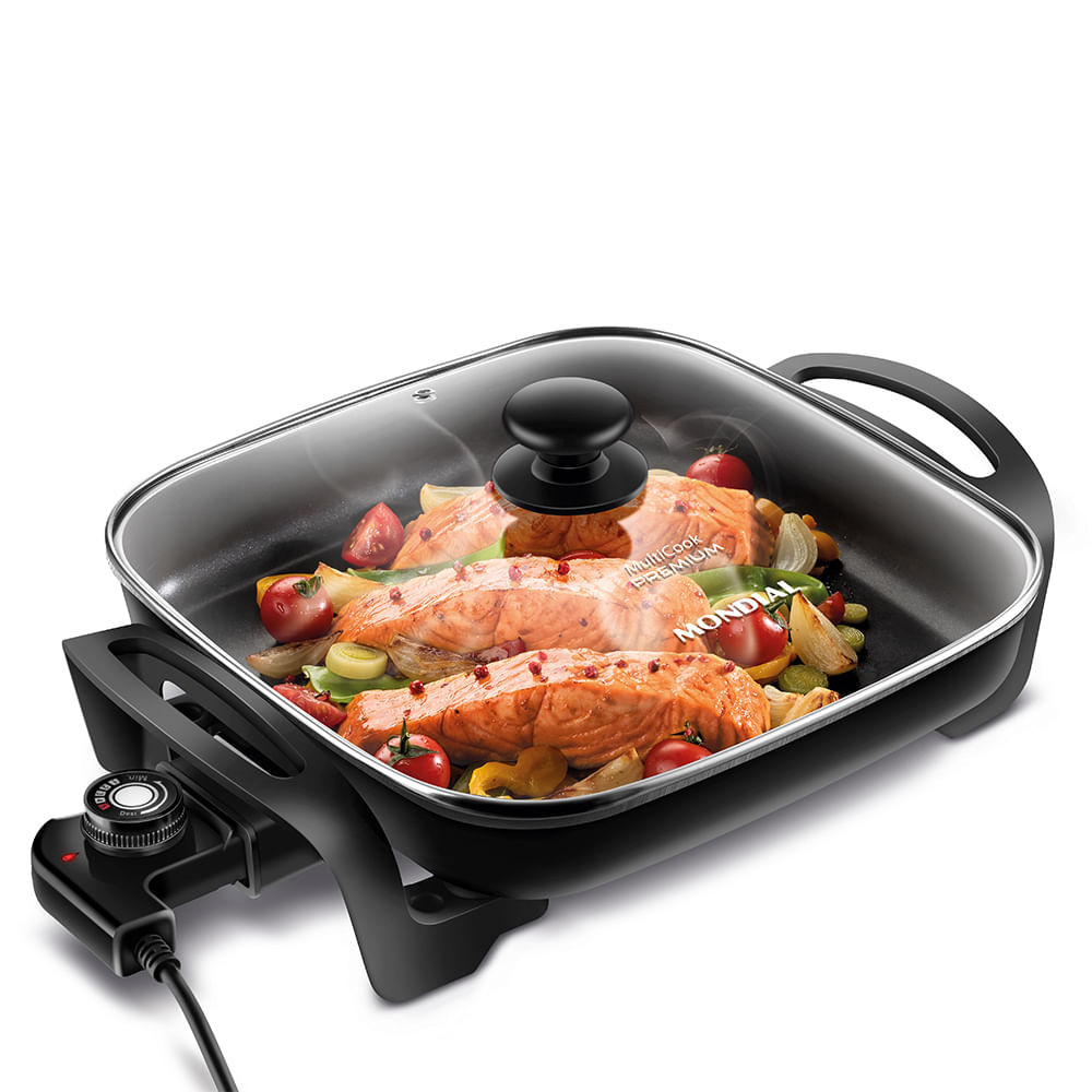 Panela Elétrica Grill Mondial — Cozinha e Utensílios