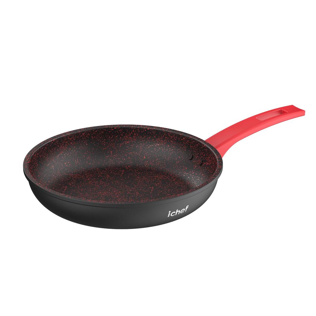 Panela First Sauté Grand Vermelha 24cm Ichef Polishop Ichef — Cozinha e Utensílios