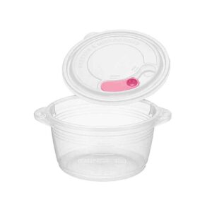 Panela P Micro-Ondas Mini Gourmet 850ML para Uso Doméstico Casa