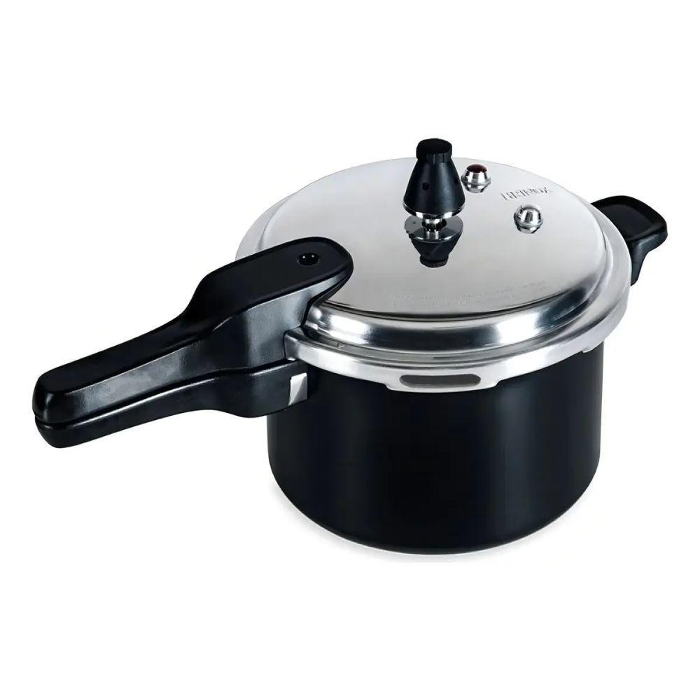 Panela Pressão Fechamento Externo Indução 4,2 Litros Brinox Cor Preto — Cozinha e Utensílios