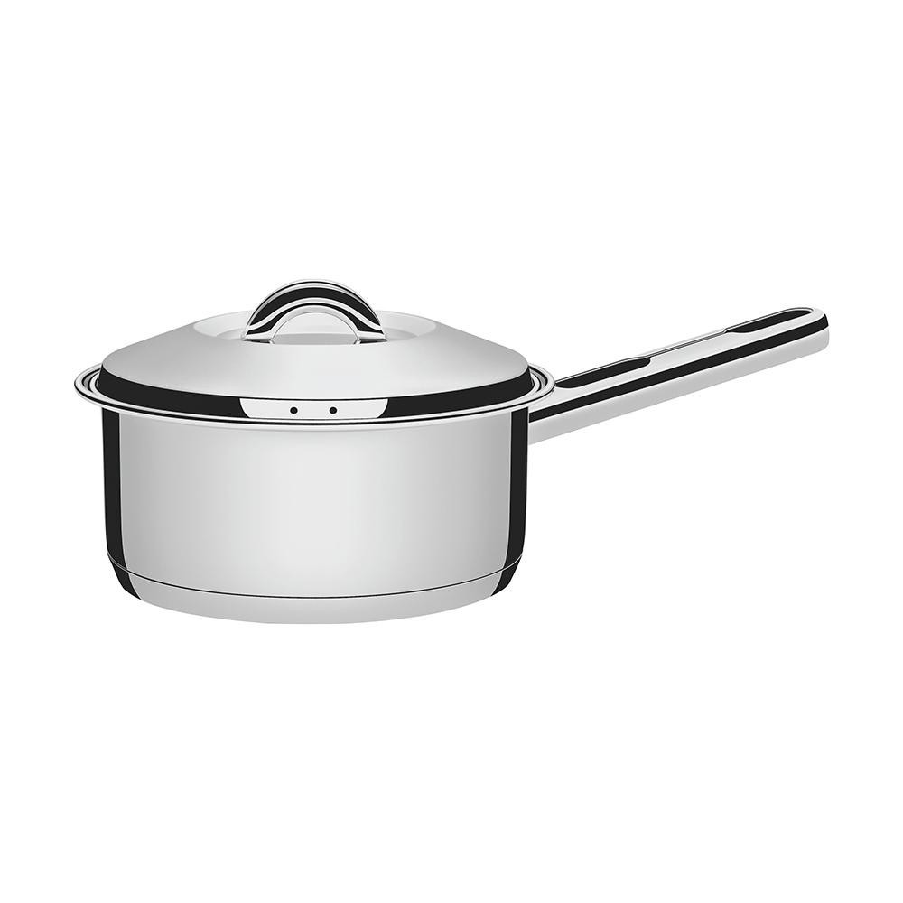 Panela Tramontina Solar 24cm, 4,7L, em Aço Inox, com Fundo Triplo