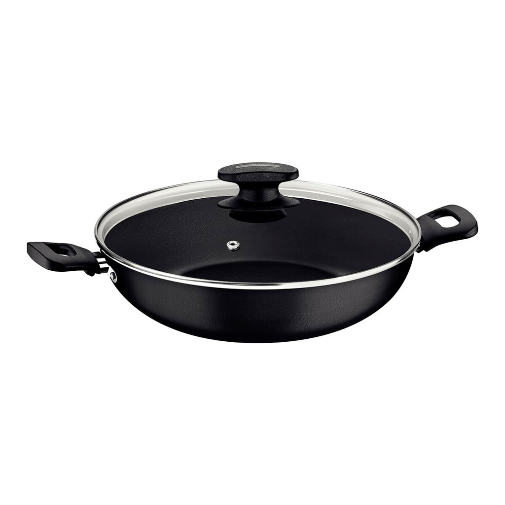 Panela Wok Loreto 28cm Grafite Tramontina