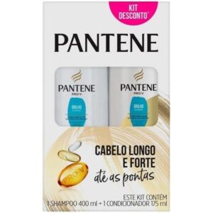 Pantene Brilho Extremo Shampoo 400ml Condicionador 175ml