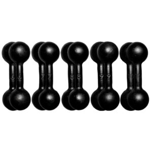 Par Halter Bola Pintado 6 a 10kg Treino Musculação Peso Livre