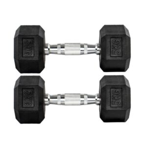 Par Halteres 5kg 5kg Dumbbell Sextavado Emborrachado Pegada Cromada em oferta — Shopee, 31% de desconto Par Halteres 5kg 5kg Dumbbell Sextavado Emborrachado Pegada Cromada em oferta — Shopee, 31% de desconto
