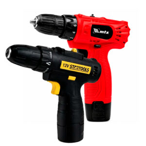 Parafusadeira Bateria 12V 3 8Pol. Bivolt Carregador Profissional