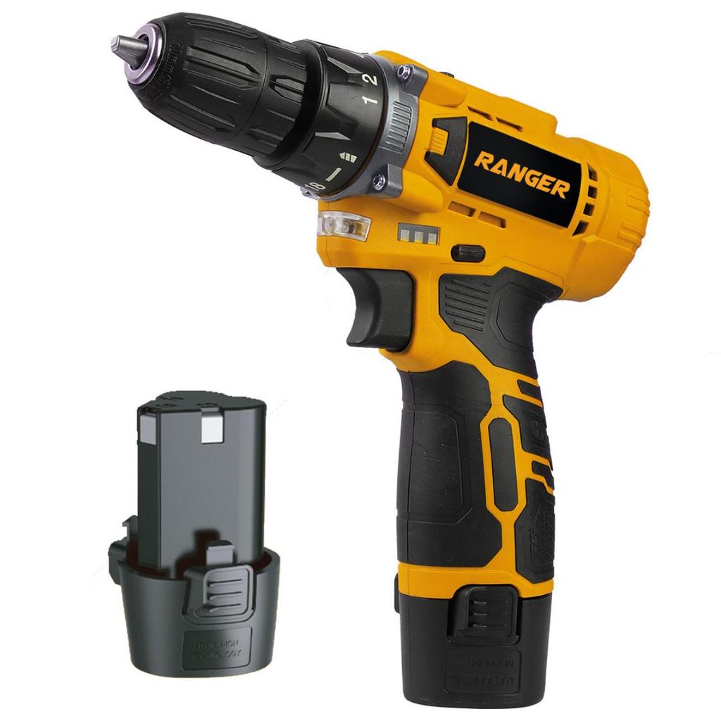 Parafusadeira e Furadeira 12V Ranger Bivolt Com Maleta
