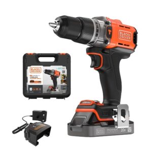 Parafusadeira e Furadeira de Impacto 13mm 20V Black+Decker BCD383D1XK