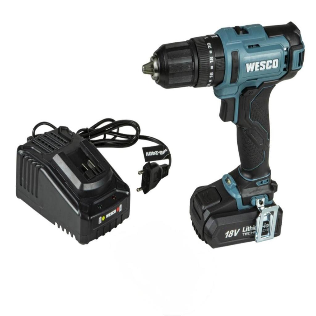 Parafusadeira E Furadeira De Impacto Portátil A Bateria 18V Com Alta