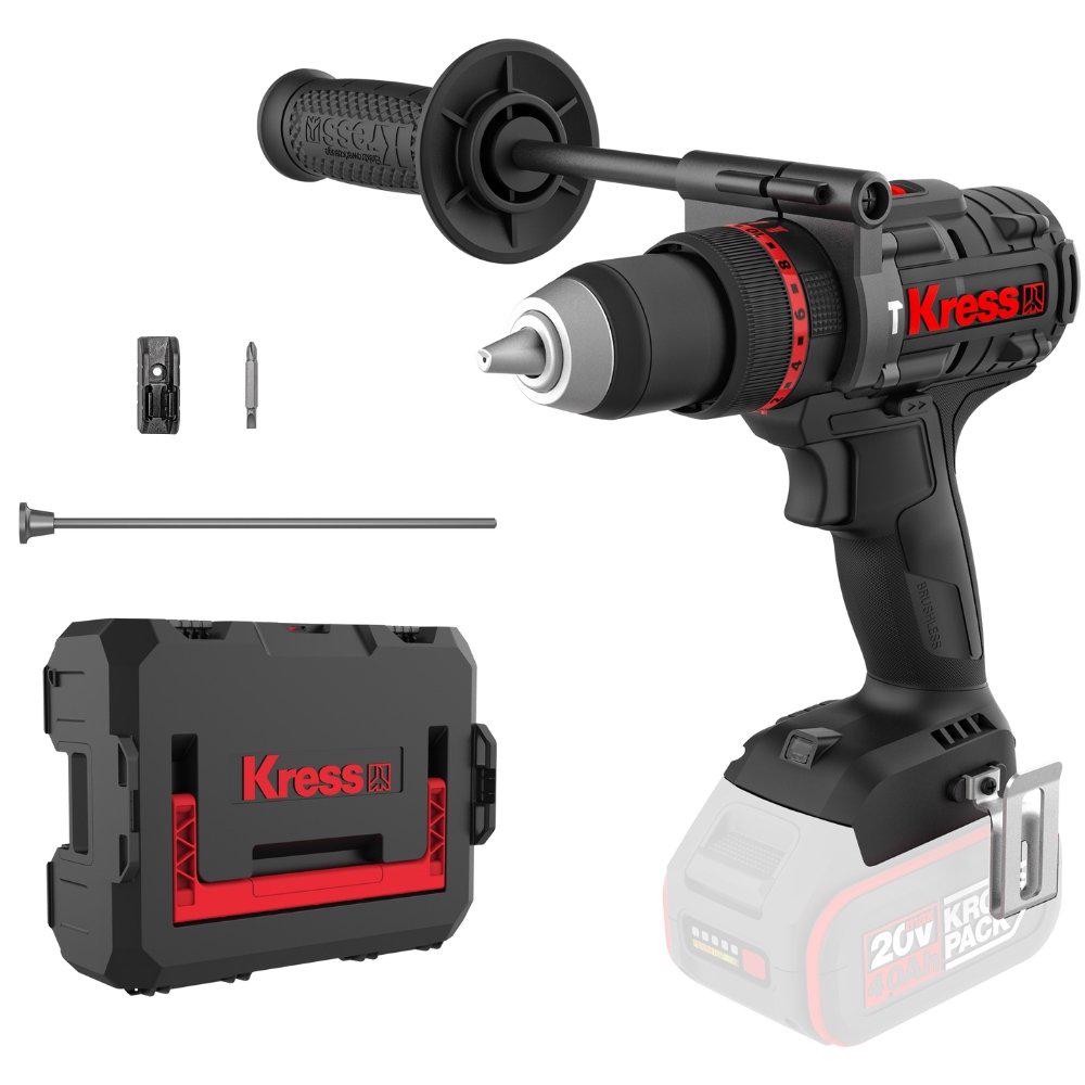 Parafusadeira Furadeira de Impacto 1 2POL 20V Brushless sem Bateria e