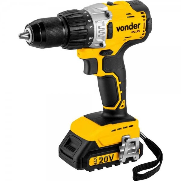 Parafusadeira Furadeira de Impacto 20V PFV212IB Vonder Bateria e