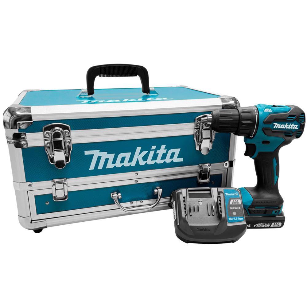Parafusadeira Furadeira de Impacto Bateria 18V com Carregador e