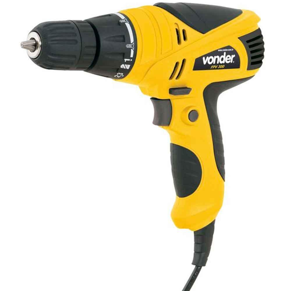 Parafusadeira Furadeira FPV300 3 8" 280W 220V Vonder