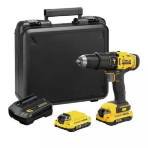Parafusadeira Furadeira Impacto Scd711c2k Stanley 20v 2 Baterias