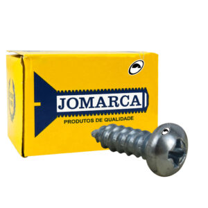 Parafuso Phillips 2,9 X 9,5 Cab Panela Zincado Branco 2,9x9,5 Jomarca