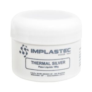 Pasta Térmica Prata Cinza Thermal Silver Implastec 100g