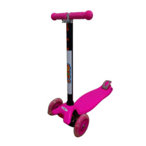 Patinete Infantil 3 Rodas Com Altura Regulável Importway Rosa