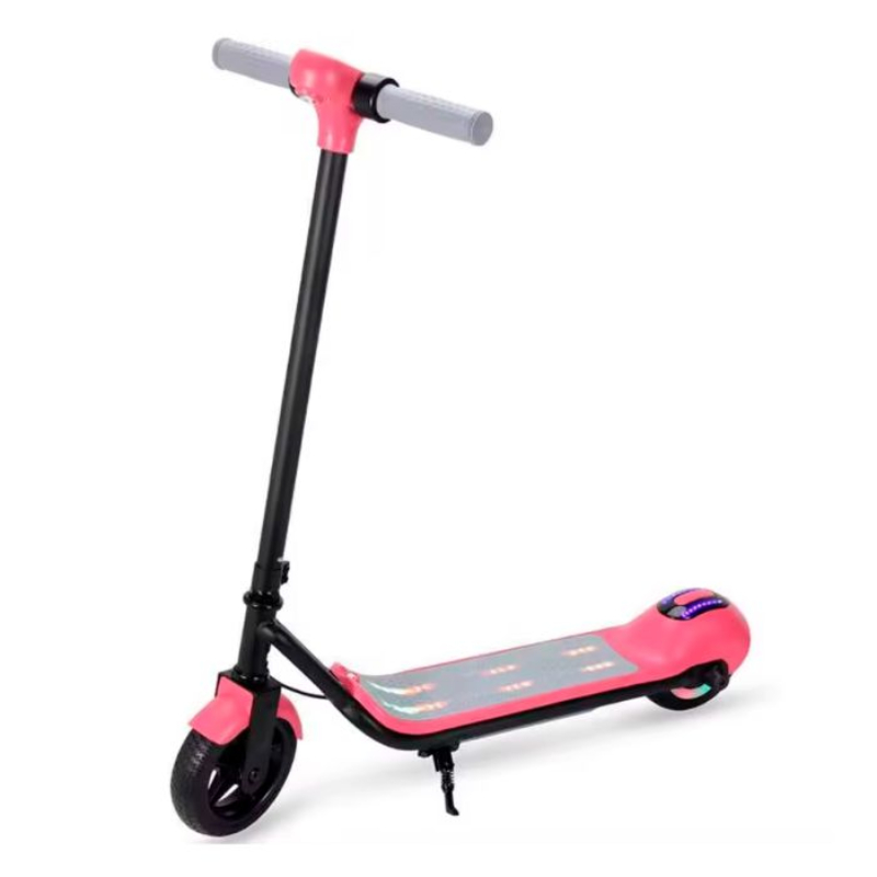 Patinete Infantil Elétrico 2 Rodas Com Luzes Led Bluetooth Integrado