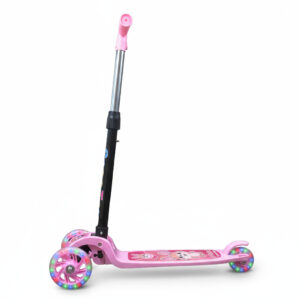 Patinete Infantil Menina Até 30kg A partir 3 Anos 4 alturas Leds nas
